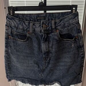 Wild Fable Blue Denim Midi Skirt